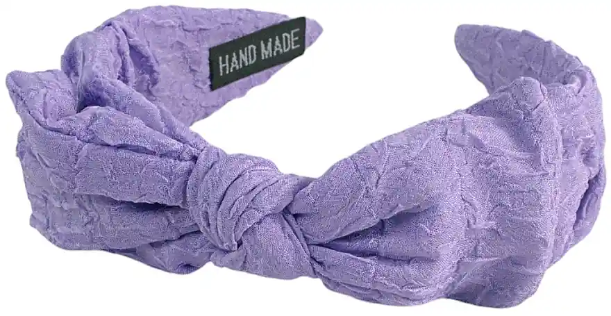Hair Band with Bow, lilac - Accessories