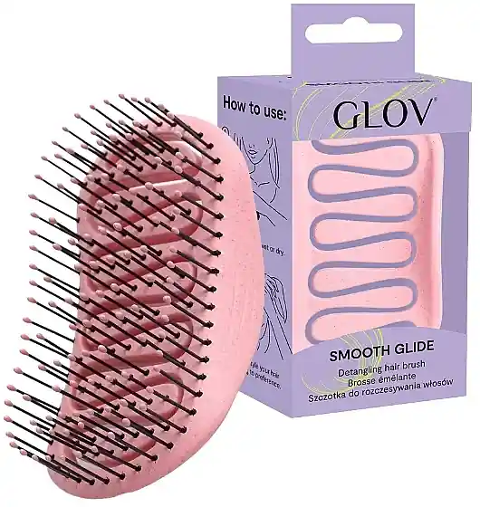 Pink Hair Detangling Brush - Accessories
