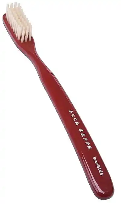 Hard Toothbrush, red - Bath and Body