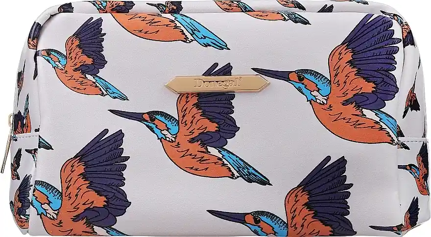 Cosmetic Bag, 4852, birds, grey - Accessories