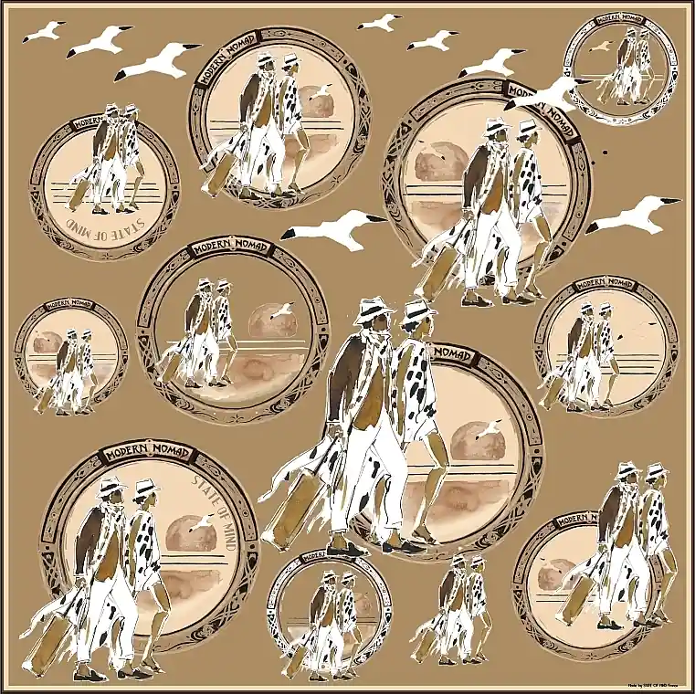 Silk Scarf - State Of Mind