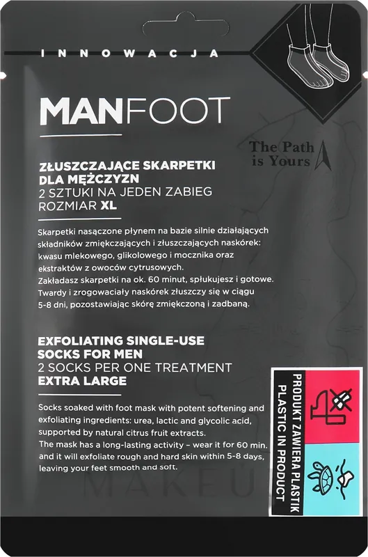 Exfoliating Foot Socks-Mask