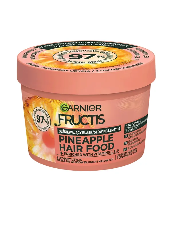 Pineapple Mask for Long & Dull Hair