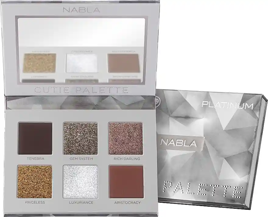 Nabla Cutie Collection Palette Platinum - Makeup