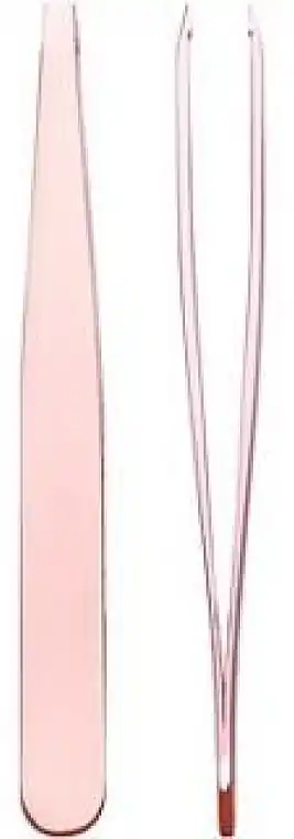 Straight Tweezers, 9.5 cm, 1091/75RGA B, - Accessories
