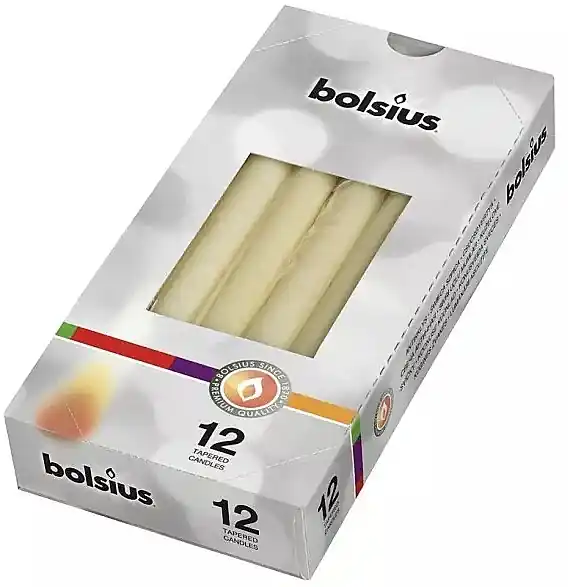 Table Candle, 245/24 mm, beige - Accessories