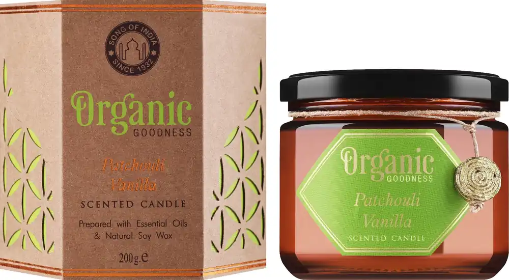 Scented Candle "Patchouli & Vanilla" - Bath and Body