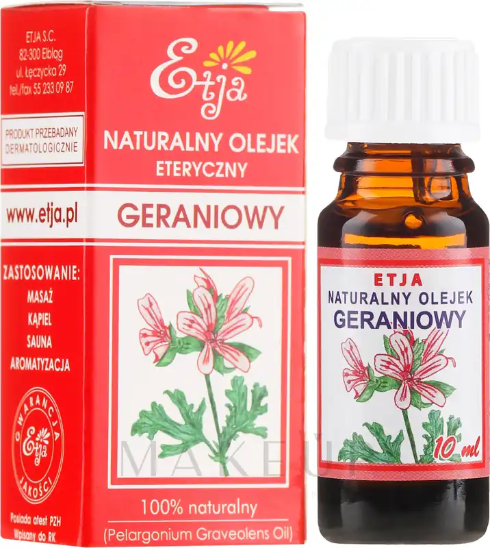 Natural Geranium Essential Oil - Bath and Body