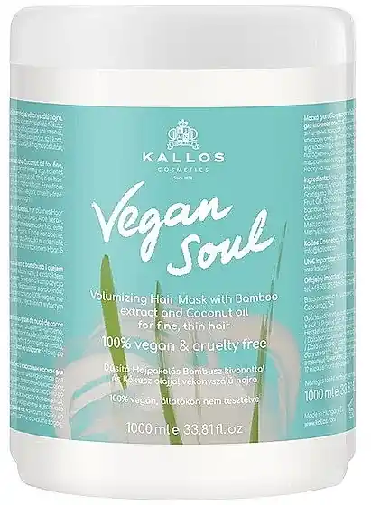 Volumizing Bamboo & Coconut Oil Hair Mask