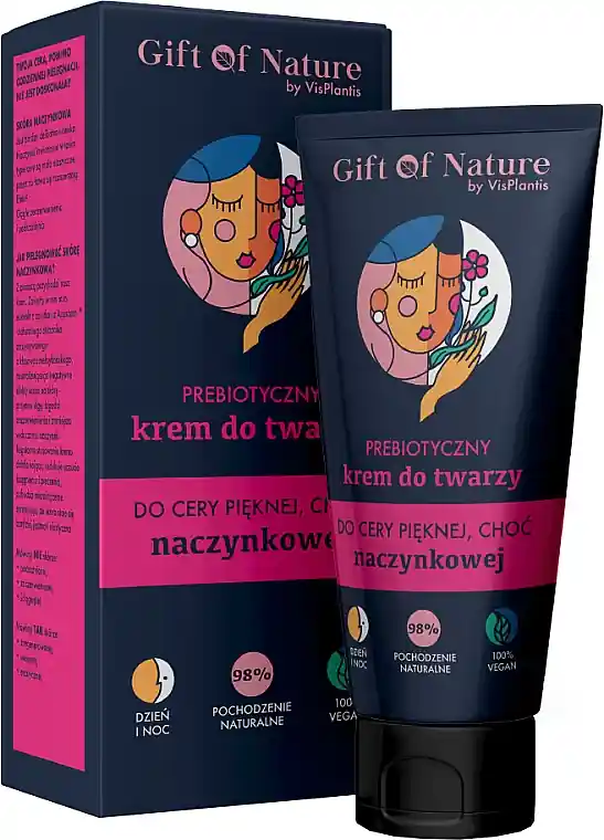Prebiotic Face Capillaries Cream - Skin Care Products