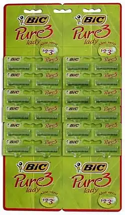Women Razor "Pure 3 Lady", 24pcs - Bath and Body