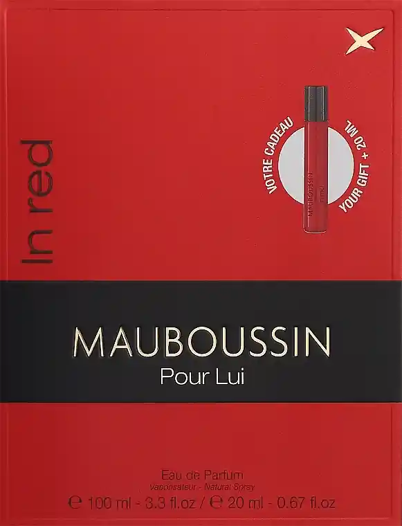 Mauboussin Pour Lui in Red - Perfume