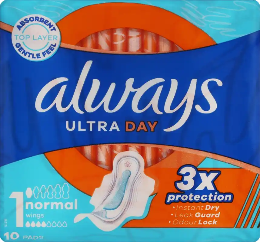 Sanitary Pads, size 1, 10 pcs. - Bath and Body
