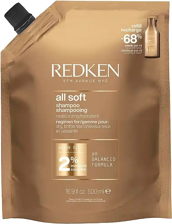 Shampoo for dry and brittle hair (refill)
