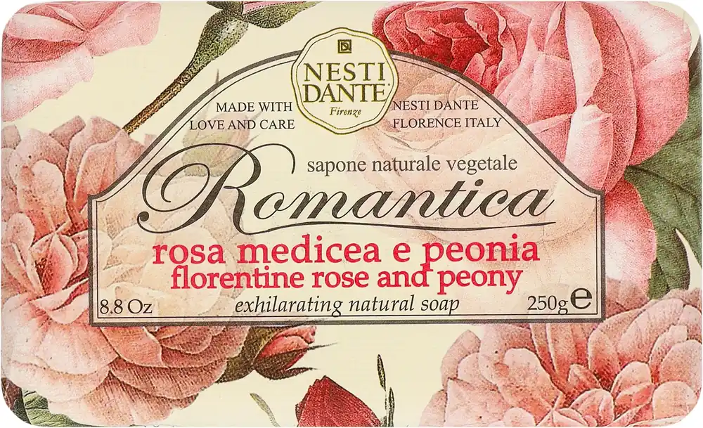 Soap "Florentine Rose and Peony" - Bath and Body