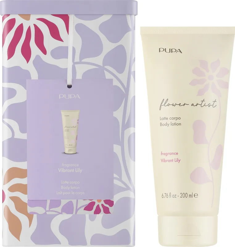 Pupa Flower Artist Vibrant Lily - Bath and Body