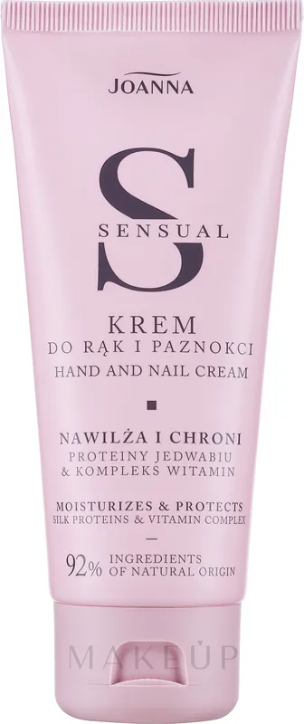 Hand and Nail Cream with Silk Proteins - Bath and Body
