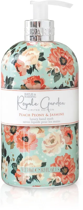 Hand Liquid Soap "Peach, Peony and Jasmine" - Bath and Body