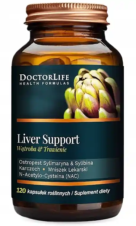 Liver Detox & Digestion Improvement Dietary Supplement, capsules - Health & Care