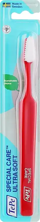 Post-Operative Toothbrush, ultra-soft, red