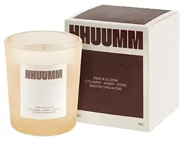 Cyclamen, Jasmine, Sandalwood & Musk Soy Candle - Bath and Body