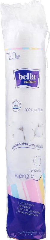 Cotton Pads, round, 120 pcs - Accessories