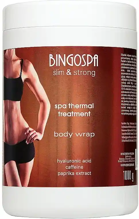 Hyaluronic Thermo Gel with Caffeine & Paprika Extract for Cellulite - Bath and Body