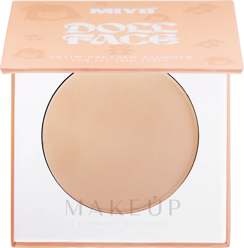 Miyo Doll Face Satin Pressed Powder - Makeup