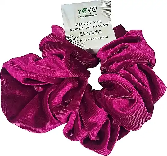 Velvet Scrunchie, fuchsia - Accessories