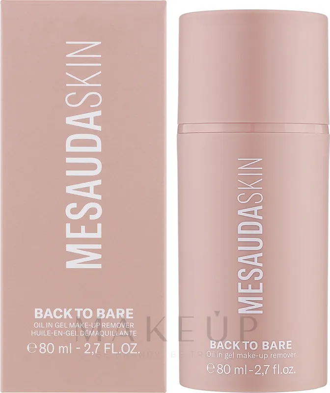 Mesauda Skin Back to Bare Oil in Gel Make-Up Remover