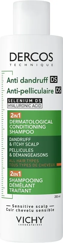 2in1 Dermatological Anti-Dandruff Shampoo & Conditioner for All Hair Types & Irritated Scalp