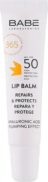 Sunscreen Lip Balm with Hyaluronic Acid SPF 50 - Skin Care Products
