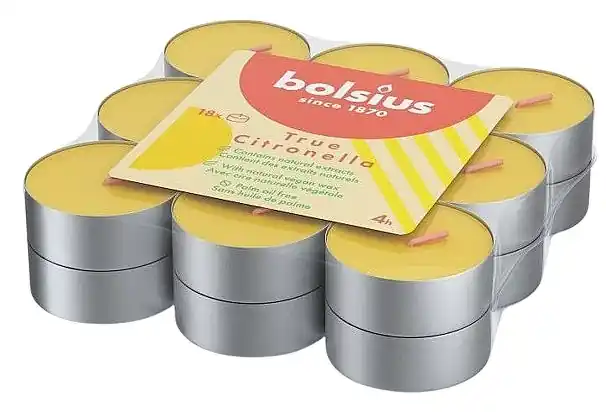 Citronella Tealight Set, 18x4H - Bath and Body