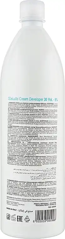 Cream Developer, 9% - Hair
