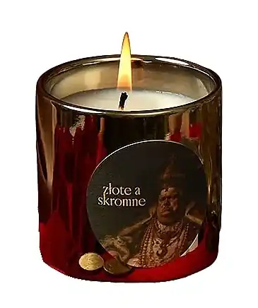 Scented Soy Candle 'Golden & Modest' - Bath and Body
