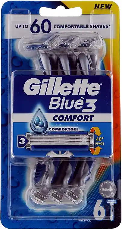 Disposable Shaving Razor Set, 6 pcs - Men