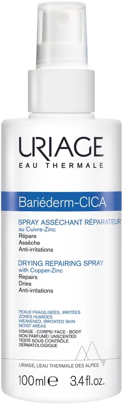 Drying Repairing Cica-Spray with Cu-Zn