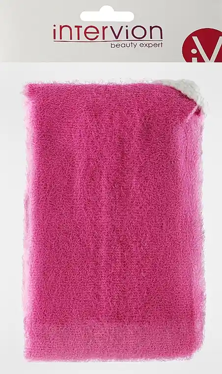 Elastic strap for body washing and massage, raspberry - Accessories