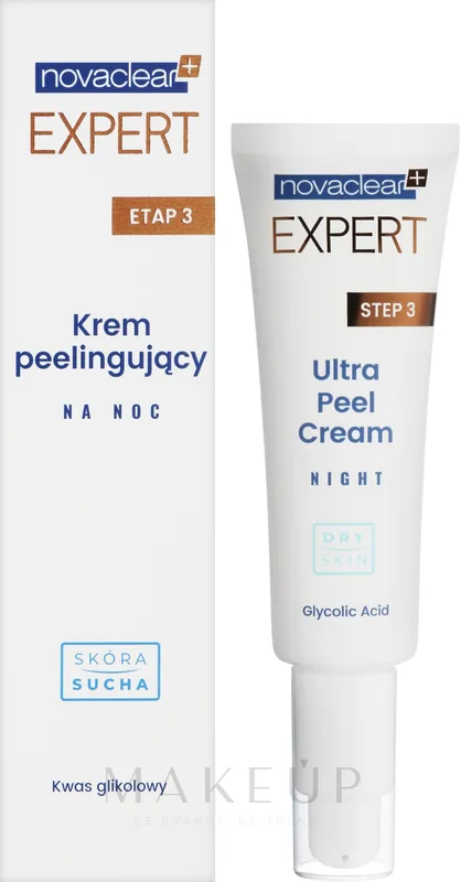 Peeling Cream for Dry Skin, night - Skin Care Products