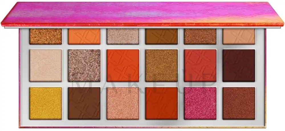XX Revolution Luxx Bitter Peach Shadow Palette - Makeup