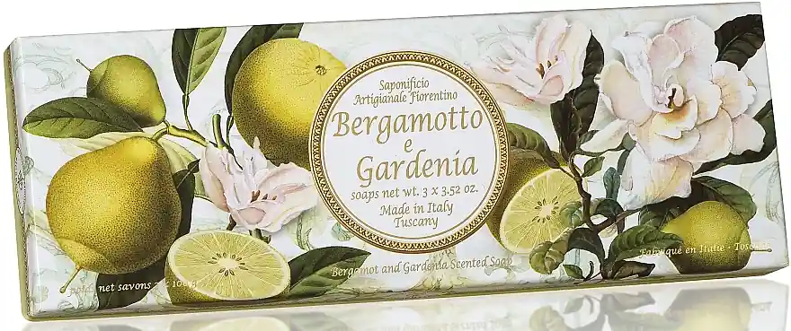 Natural Soap Set "Bergamot and Gardenia" - Bath and Body