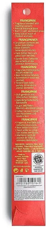 Frangipani Incense Sticks - Bath and Body