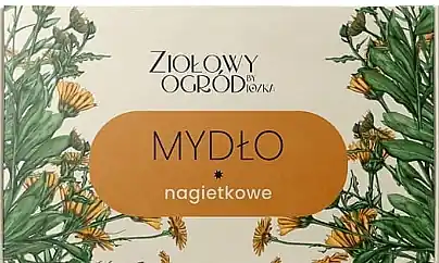 Natural Herbal Soap with Marigold Flower Extract - Bath and Body