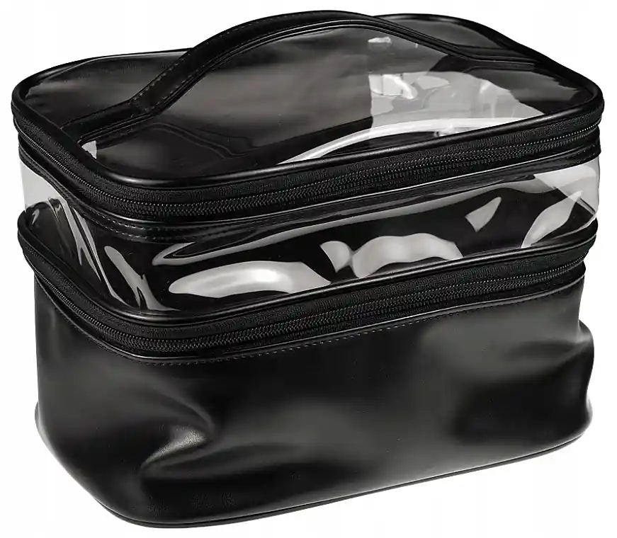 Large Cosmetic Organizer Bag, 498549, black - Accessories