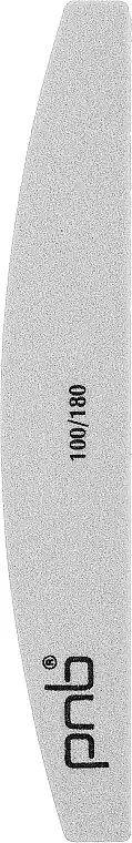 Nail Buffer 100/180 Grey, semicircle - Accessories