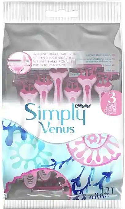 Disposable Shaving Razor, 12pcs - Bath and Body