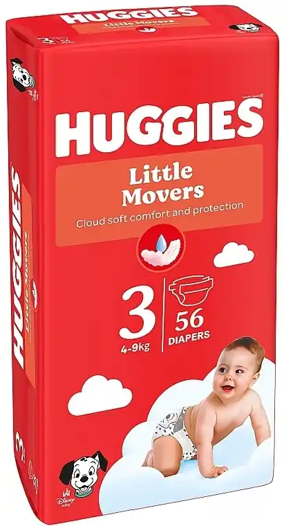 Ultra Comfort 3 Diapers, 4-9 kg, 56 pcs.