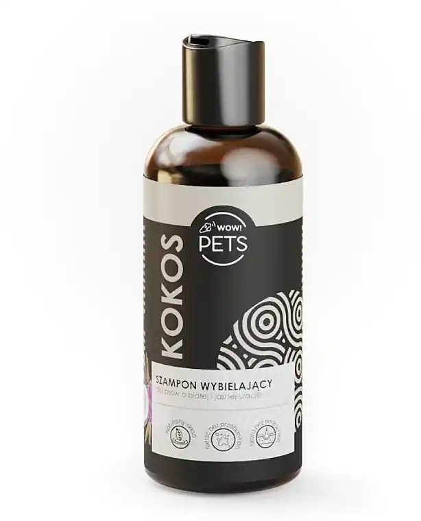 Whitening Dog Shampoo, coconut - WOW!PETS