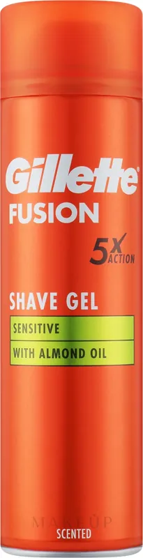 Almond Oil Shaving Gel for Sensitive Skin - Men