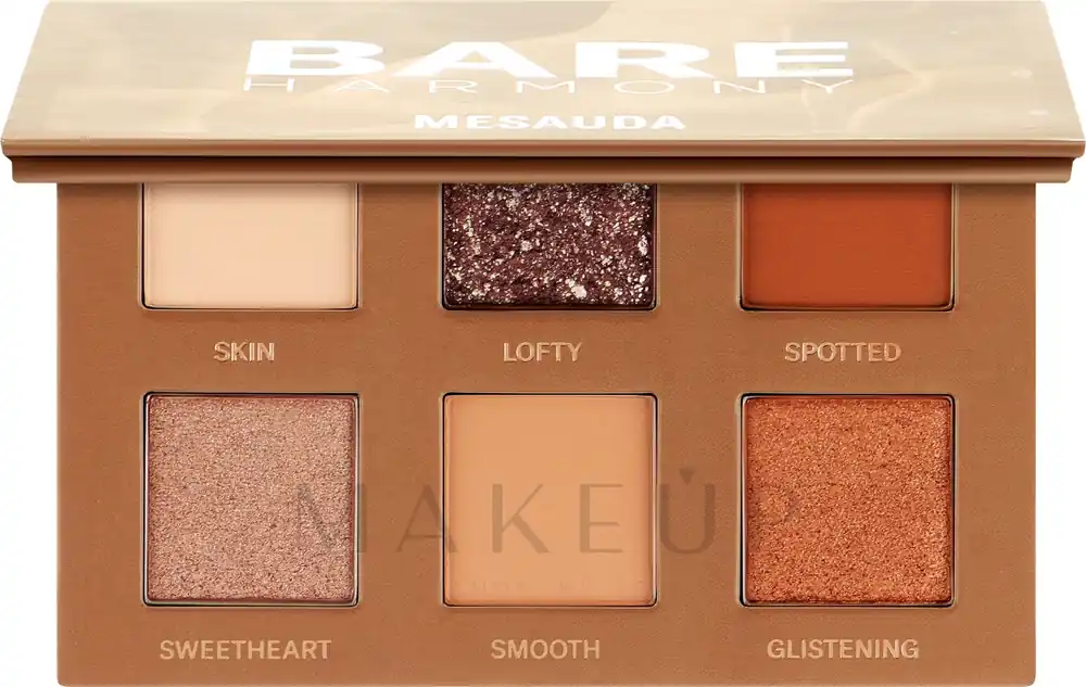 Mesauda Bare Harmony Palette Eyeshadows - Makeup
